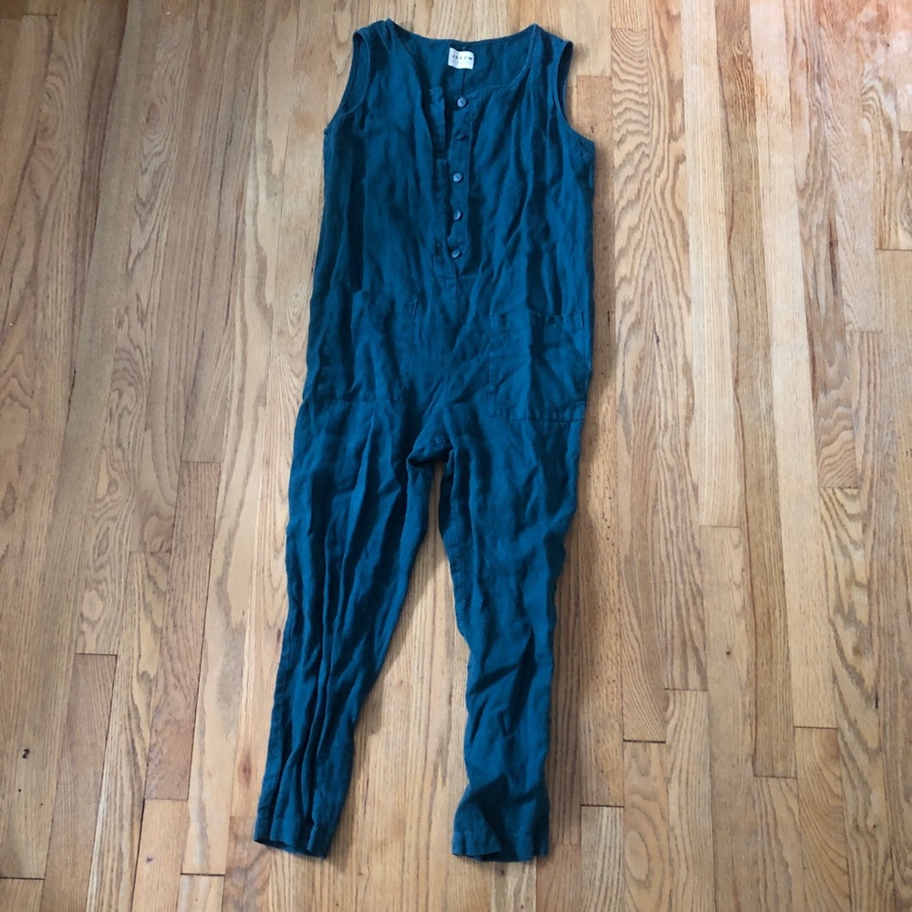 OffOn Dark Teal Jumpsuit